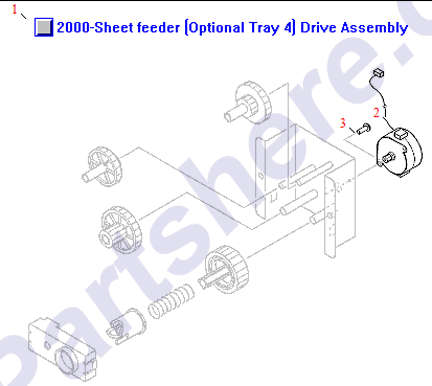 HP parts picture diagram for C8531-69009, RG5-6228-060CN, RG5-6228-040CN, RH7-1481-020CN, RH7-1481-020CN-R